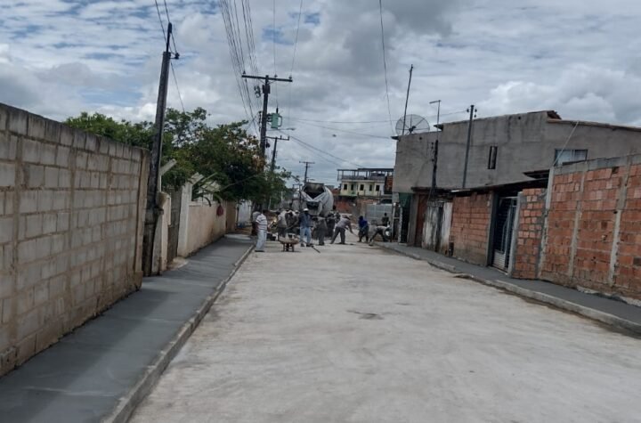 Rua Almerindo Bezerra em Conceição do Jacuípe