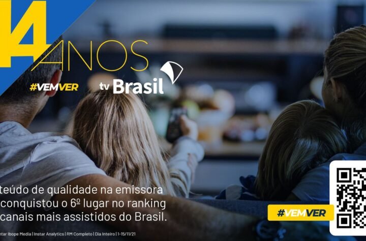 TV Brasil celebra 14 anos de conteúdos de qualidade para o cidadão