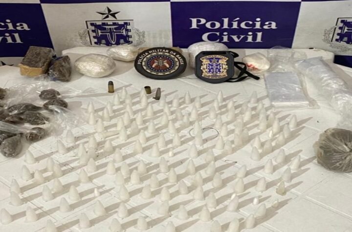 Equipes das polícias Civil e Militar deflagraram a ação na cidade de Conceição do Jacuípe, com objetivo de combater o tráfico de drogas no município.