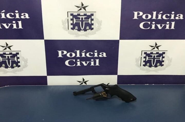 Polícia Civil cumpriu mandado de recaptura e autuou suspeito por porte ilegal de arma