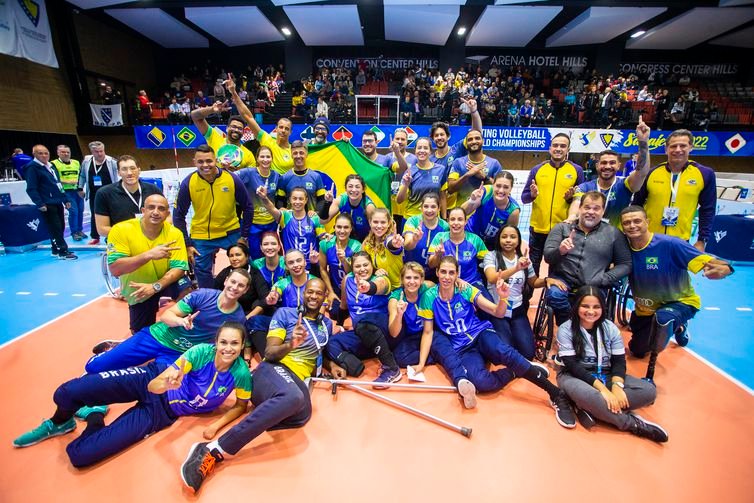 seleção brasileira, vôlei sentado