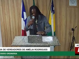 Vereador Flavinho Correria da cidade de Amélia Rodrigues