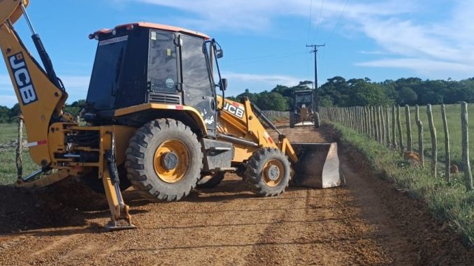 Foram usadas mais de 400 toneladas de material
