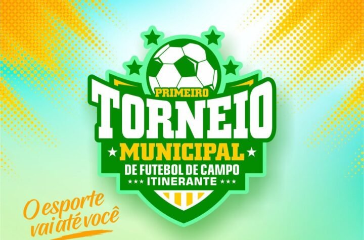 O 1º Torneio Municipal de Futebol de Campo Itinerante, vai levar esporte, lazer e diversão para diversas localidades da cidade.