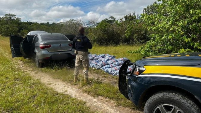 PRF apreende mais de 1 tonelada de Alho contrabandeado