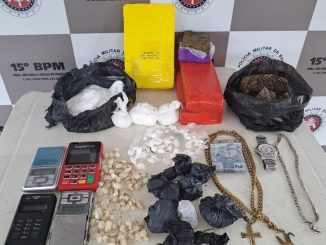 Militares do 15° BPM realizavam a Operação Garra de Arquimedes, quando apreenderam os materiais.