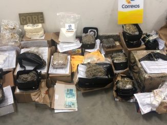 Um revólver calibre 38 e dez notas de R$ 100 falsificadas também foram apreendidas durante a sexta fase da ação