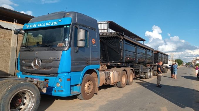 O veículo localizado já estava com sinais de adulteração do chassi