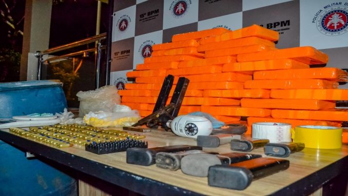 Somente esse ano, a unidade já tirou de circulação 654kg de drogas