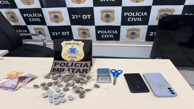 Casal é preso em São Francisco do Conde