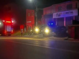 O companheiro dela foi preso em flagrante