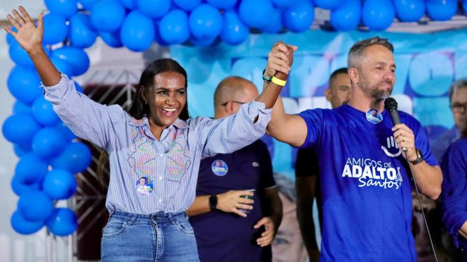 Professora Angélica e Flávio Matos