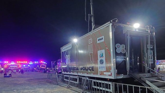 Reconhecimento Facial monitora festa em Ribeira do Pombal